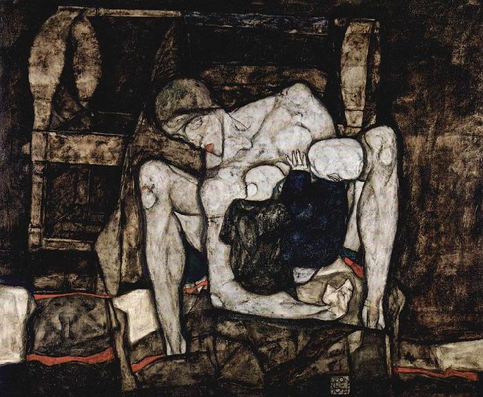 Egon Schiele Blind Mother Germany oil painting art